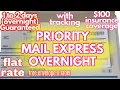 HOW TO MAIL PRIORITY MAIL EXPRESS FLAT RATE ENVELOPE DOMESTIC ONLY 2019