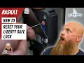 How to RESET your Liberty Safe Lock LIVE TUTORIAL