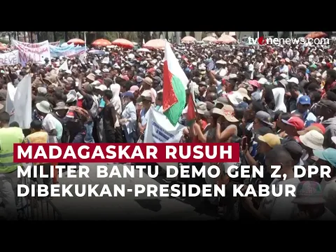 Demo Gen Z di Madagaskar! Presiden Amankan Diri, Parlemen Resmi Dibekukan