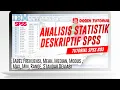 Download Lagu Cara Analisis Statistik Deskriptif dengan SPSS Mean, Median, Modus, Max, Min, Range, Standar Deviasi