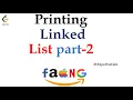 Print Linked List in Java Leetcode Data Structures and Algorithms