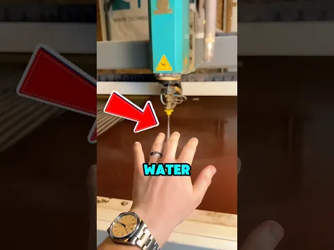 What Happens When Water Jet Hits a Hand‼️😱