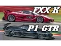 Download Lagu Sound comparison - Ferrari FXX K vs McLaren P1 GTR