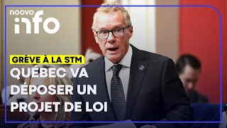 Le Ministre Du Travail Jean Boulet Veut Mettre Fin à La Grève à La STM 