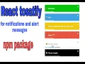 React-Toastify React Toast Notifications