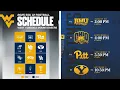 2025 West Virginia Football Schedule