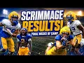 Sunday Conversation Pitt Scrimmage Update Final Weeks of Camp More