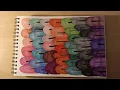 Zentangle Inspired Mindful Doodling for Anxiety Colorful Wave Pattern for Relaxation and Calm