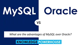 What are the advantages of MySQL as compared with Oracle DB