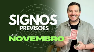 NOVEMBRO - PREVISÕES TODOS OS SIGNOS - BARALHO CIGANO | André Mantovanni