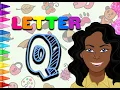 COLORING THE LETTER Q LEARNING ACTIVITY FOR TODDLERS MS COURTNEY S COLORING CORNER