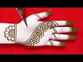 Download Lagu Easy Arabic Mehndi Design Tricks 2021| Front Hand Mehandi Design | Stylish Mehndi for Wedding