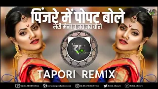pinjre me popat bole meri mena to jab jab bole letest 2022 tapori remix dj rc production