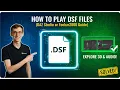 How to Play DSF Files DAZ Studio or Foobar2000