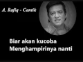 Download Lagu arafiq - cantik (Karaoke)