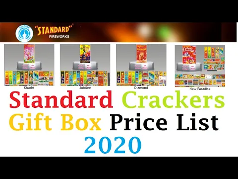 Download MP3 standard crackers gift box price list 2020|standard fireworks price list 2020