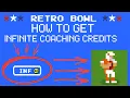 HOW TO GET INFINITE COACHING CREDITS IN RETRO BOWL Not clickbait
