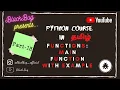 Python Tutorial in Tamil Part 13 Functions Main Function Black Bug