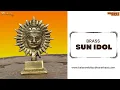 Download Lagu Brass Sun Idol | Sun Wall Hanging Decor