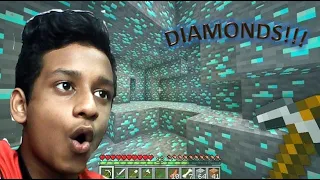 Download I FOUND MY FIRST DIAMOND!!!!! Minecraft Let's Play #2 MP3