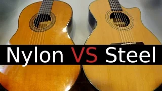 Nylon String vs Steel String Guitar - Which One Should You buy