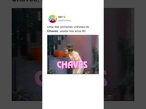 Há 42 anos, Chaves chegava ao Brasil pelo SBT 💙