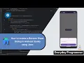 How to create a bottom sheet dialog in Android Studio using Java