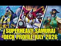 SUPERHEAVY SAMURAI DECK PROFILE JULY 2026 YU-GI-OH