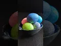 How to make the coolest Easter eggs with rice food coloring hardboiled eggs
