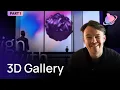 Build a 3D Gallery Website without code from Scratch Part 1