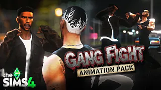 The Sims 4 Realistic Gang Fight Combo Animation Pack Download