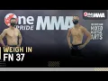Ahmad Yusuf VS Abdul Munir || Weigh In FN 37  One Pride MMA