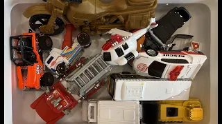 Learn Police Car, Ambulance, Fire Truck Name In English Korean.  경찰차, 소방차 구급차 이름 배우기영어 한국어