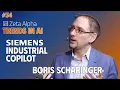 GenAI-powered value chain optimization with the Siemens Industrial Copilot with Boris Scharinger