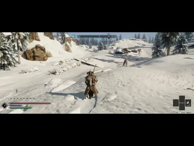 Dynamic Snow in Skyrim