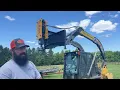 AGROTK 680 fence post driver Just the beginning