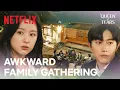 Download Lagu [EP9 PREVIEW] Kim Ji-won teaches her brother table manners | Queen of Tears | Netflix [ENG]
