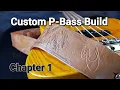 Download Lagu Handcrafted Bass Build: Chapter 1: Rough Neck \u0026 Body: 22 Esl