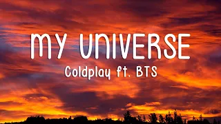 my universe coldplay x bts lyrics 