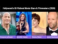 Top 50 Richest Hollywood Actors Actresses 2026