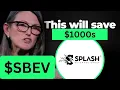 SBEV Stock Splash Beverage Group stock SBEV STOCK PREDICTION SBEV STOCK analysis SBEV stock news