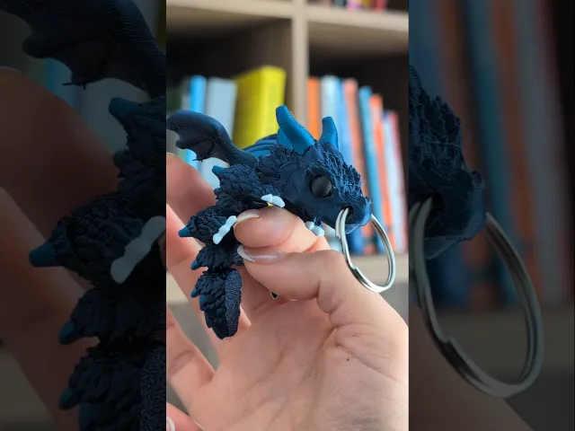Mini dragon keychain 004  video thumbnail