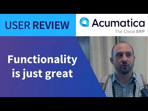 Thumbnail for One CPA's Honest Opinion | Acumatica Review