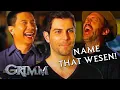 Grimm Cast Play Name That Wesen Grimm