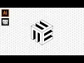 How to Create Modern Isometric Cubes Adobe Illustrator Tutorial