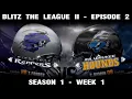 Download Lagu Blitz the League Season   Minnesota Reapers   Episode 2   Season 1, Week 1 at Milwaukee Hounds
