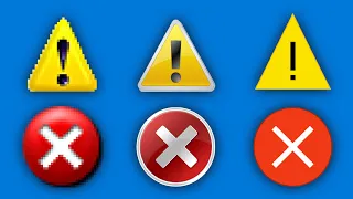 Windows Warning & Error Prompts + Sounds!