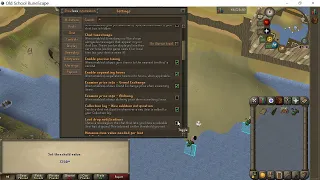 Old School Runescape How to Enable Loot Drop Notifications