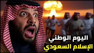 اليوم الوطني السعودي و الإسلام السعودي مشعل البراق و الاعـ ـرابي 