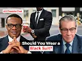 Should You Wear a Black Suit When to Wear It Better Alternatives